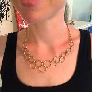 Gold Circle Necklace